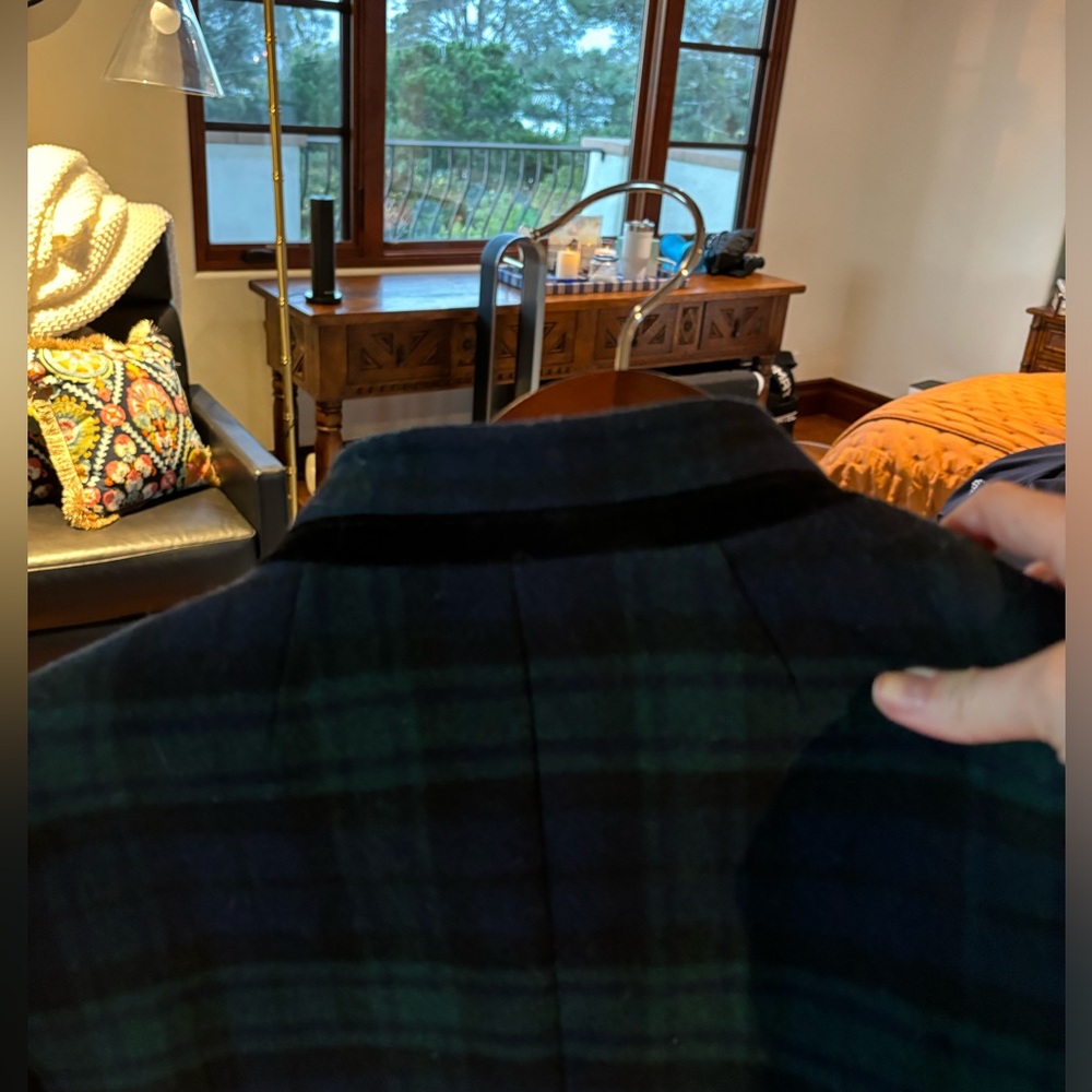 Talbots Wool Two-Button Blazer Jacket Tartan Plai… - image 3